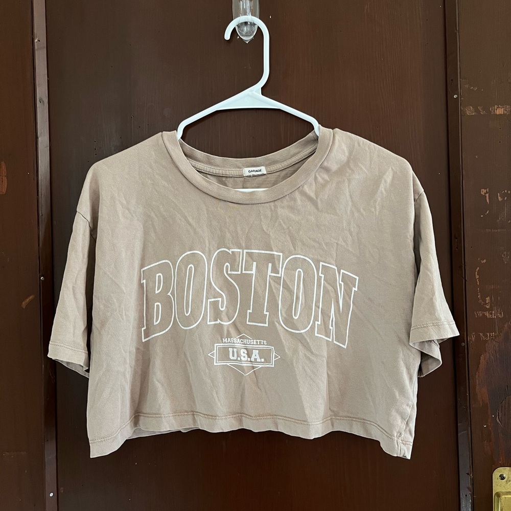 Boston crop top